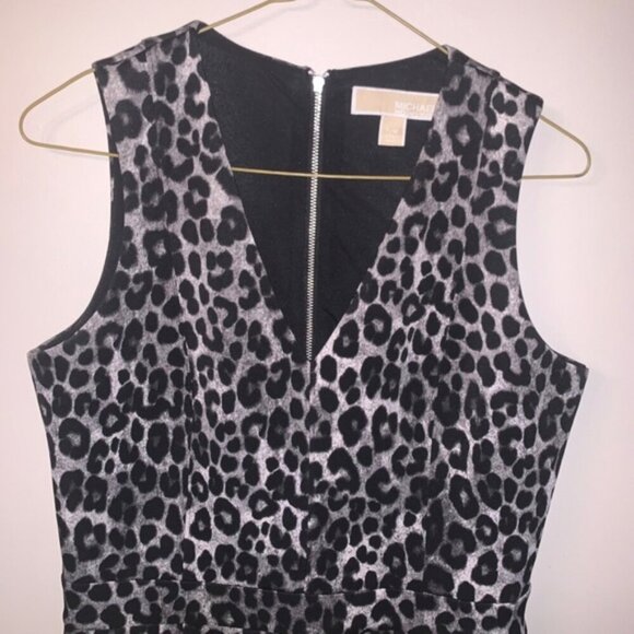 Michael Michael Kors Leopard Print Dress M - Picture 10 of 10